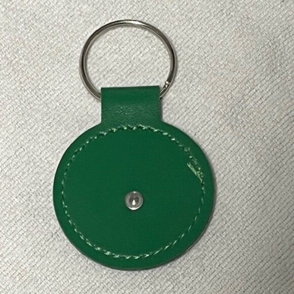 St Jude Shrine Baltimore MD Keyring Fob Green Accessory Charm - Picture 4 of 8